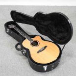 Withdrawn - A PRS SE Angelus Custom electro-acoustic guitar