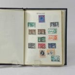 An early 20th century stamp album