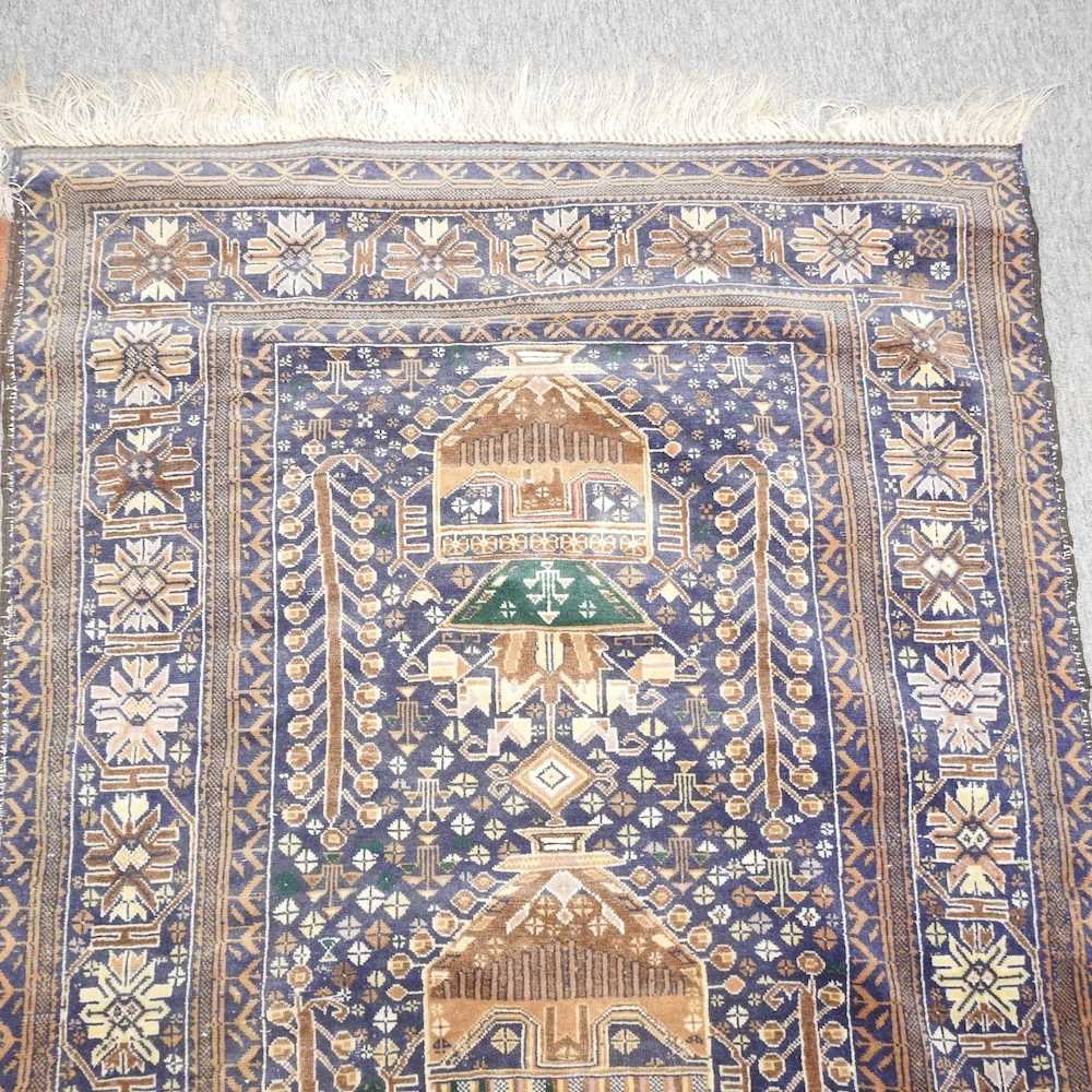 A Turkish woollen rug - Image 2 of 13