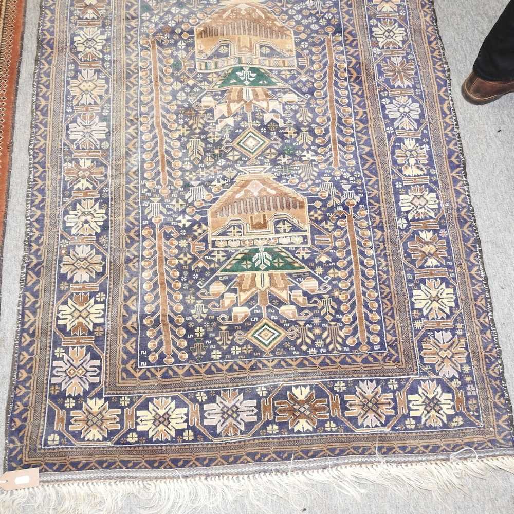 A Turkish woollen rug - Image 12 of 13