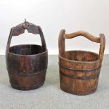 A Chinese style wooden bucket