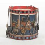 A painted Royal Air Force military band drum