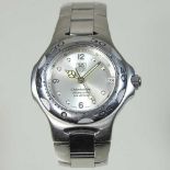 A Tag Heuer steel cased automatic ladies wristwatch