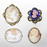 A cameo brooch