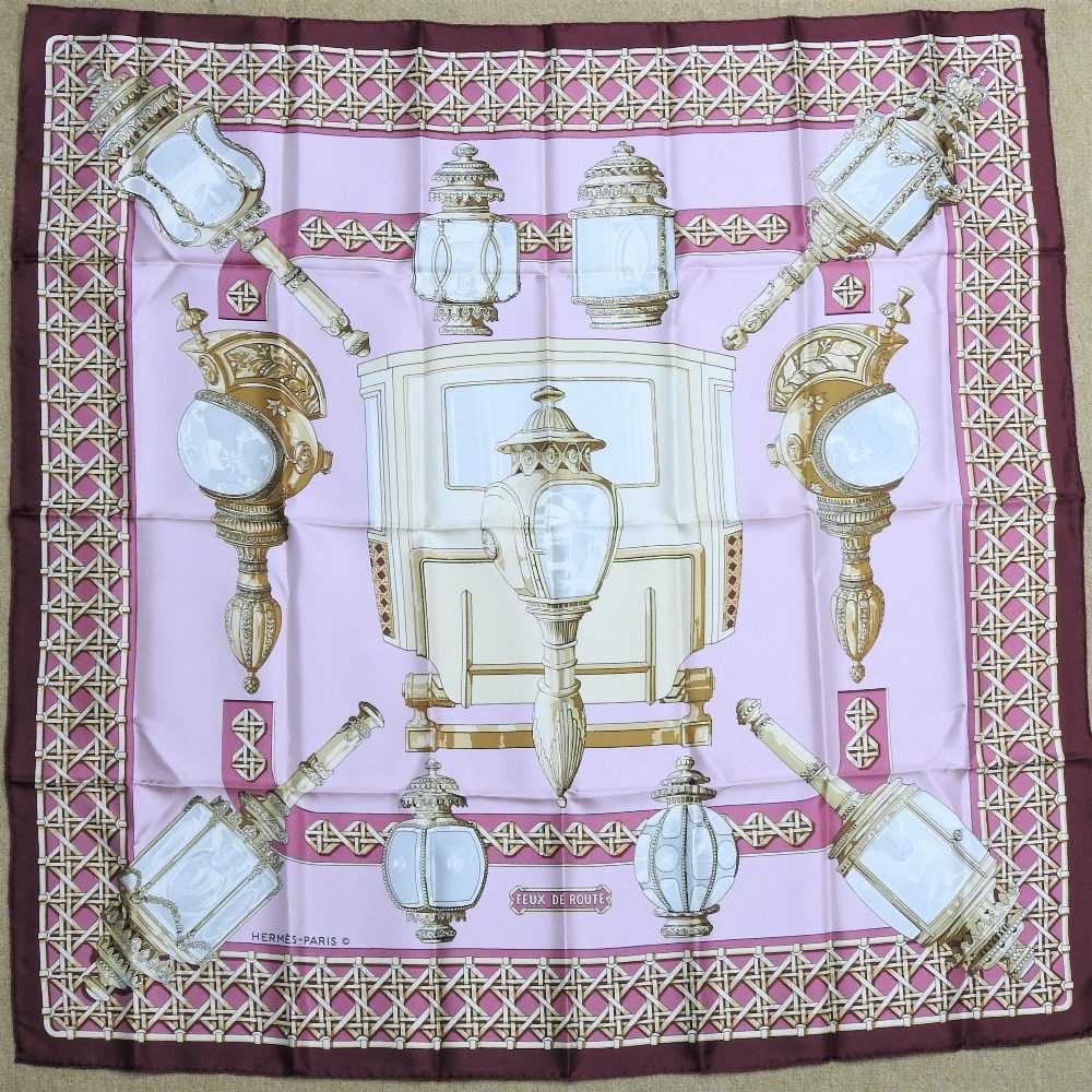 An Hermes silk scarf - Image 3 of 9