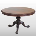 A good Regency rosewood breakfast table