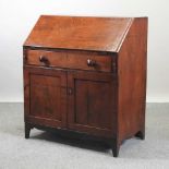 A 19th century mahogany bureau