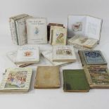 A collection of Beatrix Potter children's books