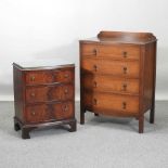 A 1920's oak chest