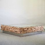 A Barker and Stonehouse driftwood coffee table