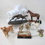 A Beswick model of a horse Mill Reef