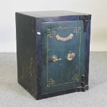An early 20th century iron safe