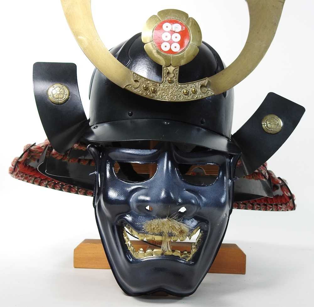 A Japanese Samurai style helmet - Image 2 of 14