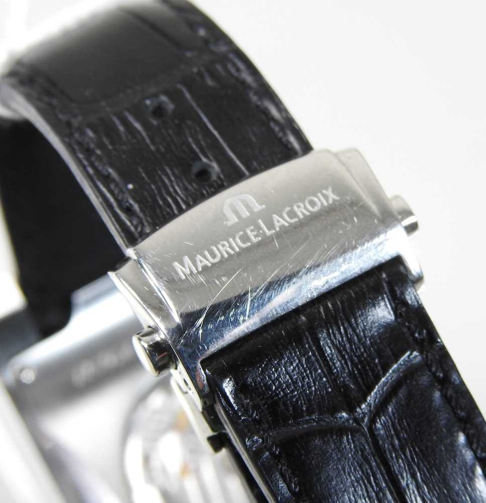 A modern Maurice Lacroix steel cased gentleman's automatic wristwatch - Image 11 of 13