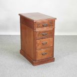 An early 20th century bedside chest
