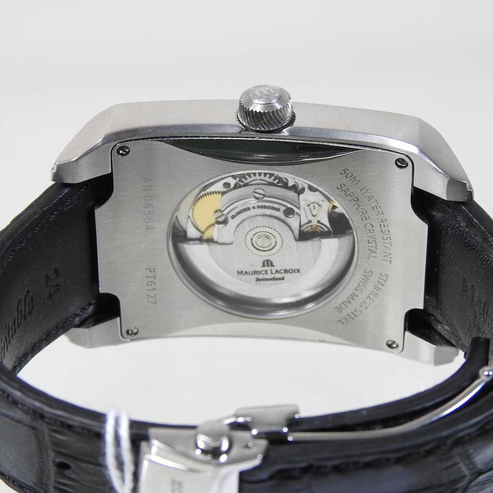 A modern Maurice Lacroix steel cased gentleman's automatic wristwatch - Image 7 of 13