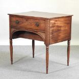 A George III mahogany sideboard