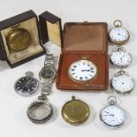 A collection of pocket watches