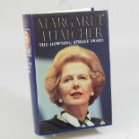 A signed copy of Margaret Thatcher's 'The Downing Street Years'