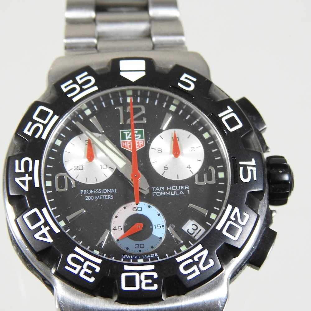 A modern Tag Heuer steel cased gentleman's diver's wristwatch - Image 2 of 12