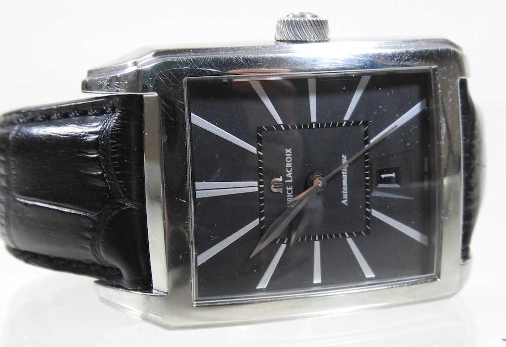 A modern Maurice Lacroix steel cased gentleman's automatic wristwatch - Image 3 of 13