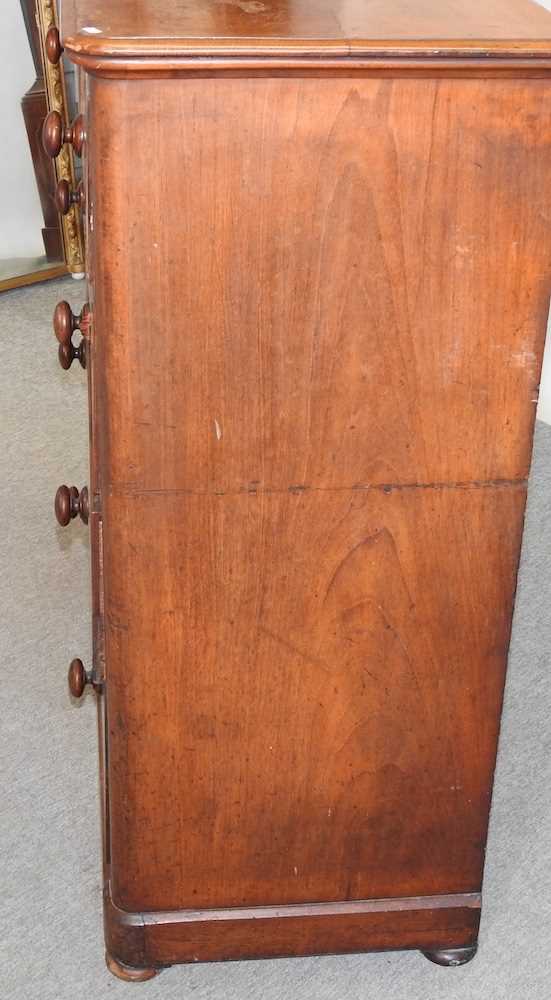 A 19th century mahogany chest - Image 5 of 9