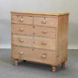 A Victorian pine chest