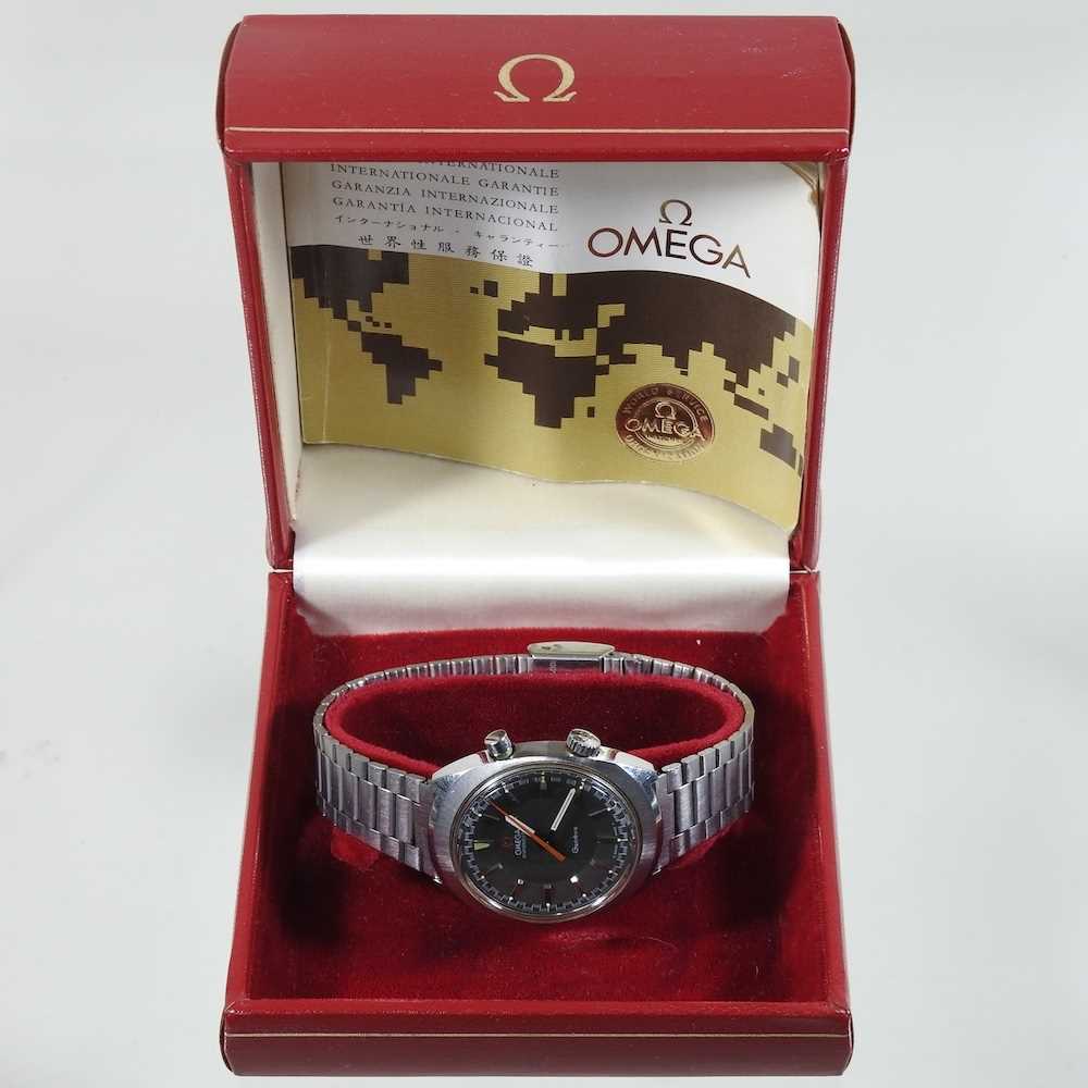 A 1980's Omega steel cased gentleman's wristwatch - Image 12 of 14