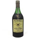 A bottle of Martell Cordon Bleu cognac
