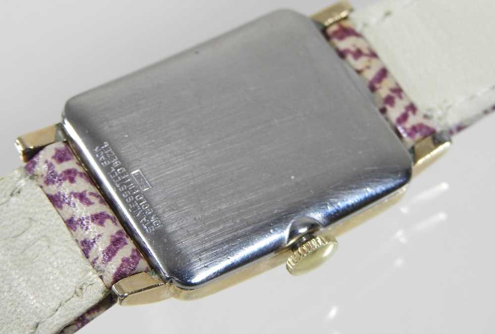 A Wittnauer 10 carat gold filled vintage wristwatch - Image 6 of 10