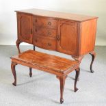 A 1920's mahogany sideboard