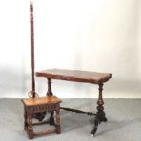 A Victorian stretcher table