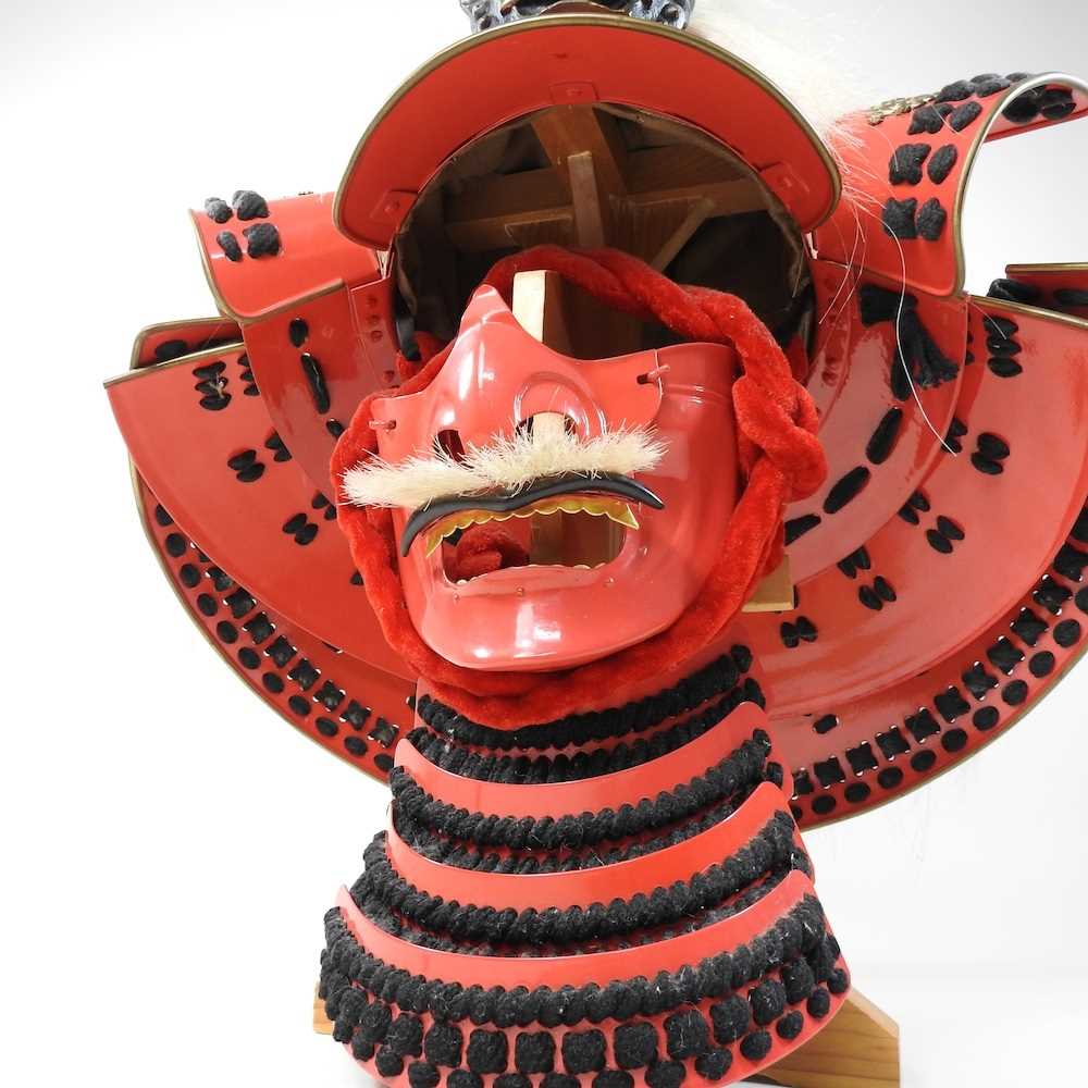 A Japanese Samurai style helmet - Image 4 of 7