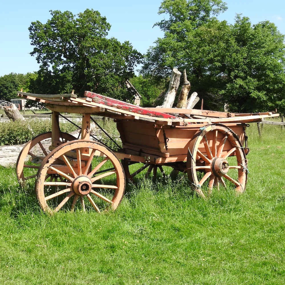 Plus VAT - An antique hermaphrodite wagon