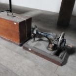 A Victorian Singer sewing machine