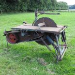 A saw bench