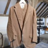 A 1920's brown tweed three piece suit
