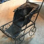 A Victorian children's pram