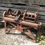 A rare early 20th century large Bentall & Co power take off driven mill