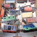 A collection of early 20th century O gauge model railway