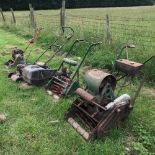A vintage Ransomes lawnmower