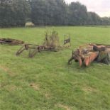 A fore end loader bale grab