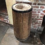 A large 19th century marble mortar