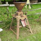 An early 20th century Bentall & Co corn grinder