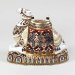 A Royal Crown Derby camel