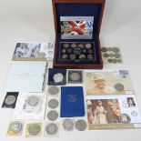 A proof coin collection