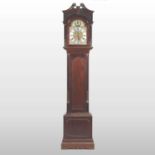 A late 19th/early 20th century mahogany cased longcase clock