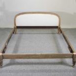 A French gilt bedstead