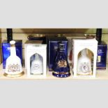 A collection of eleven various Bells whisky decanters