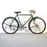 A mid 20th century gentleman's bicycle